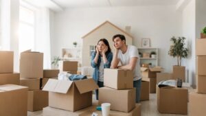 packing boxes for a home move