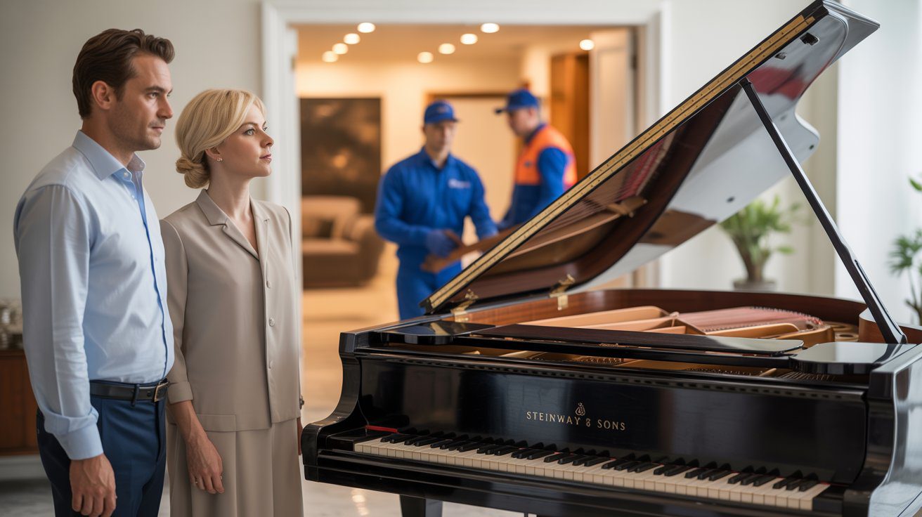 Professional team to Move Your Piano safely in UAE
